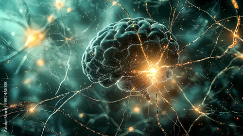 Wallpaper Mural Biocomputing and Cognitive Enhancement: Boosting Brain Function - Exploring biocomputing applications for cognitive enhancement and improving brain function Torontodigital.ca