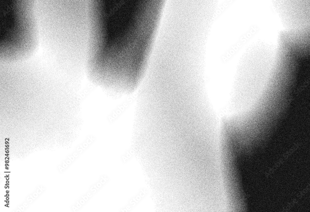 Naklejka premium Abstract neutral black grey grainy texture gradient background 