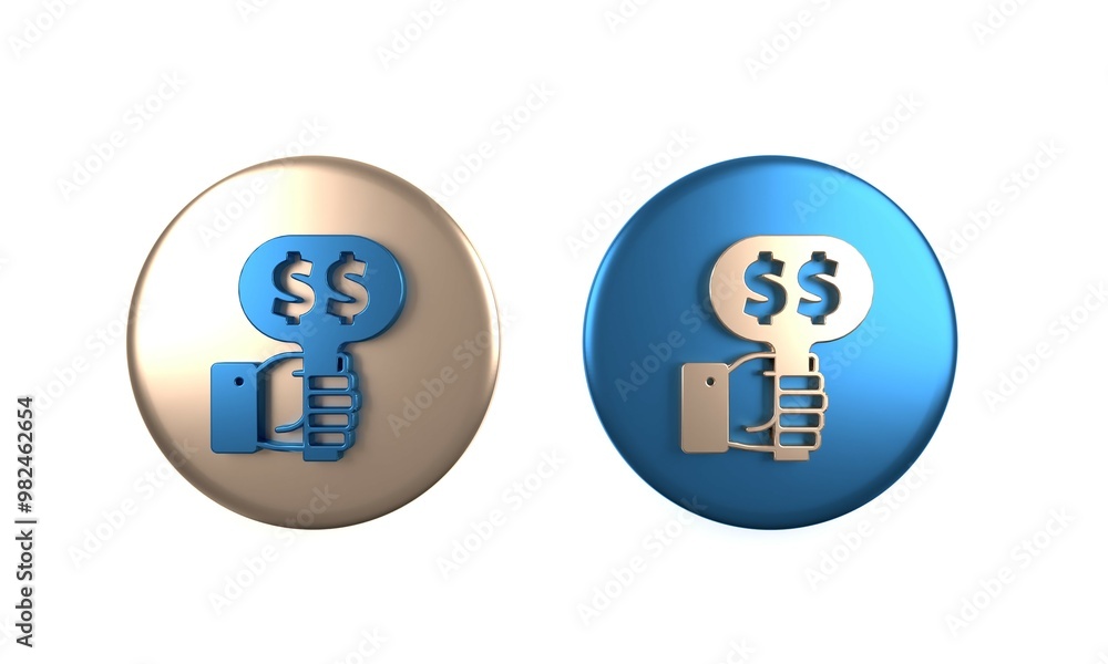 Colorful Hand holding auction paddle icon isolated on white background. Bidding concept. Auction competition. Hands rising signs with BID inscriptions. Circle button. 3D render illustration Colorful Hand holding auction paddle icon isolated on white background. Bidding concept. Auction competition. Hands rising signs with BID inscriptions. Circle button. 3D render illustration