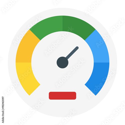 Bandwidth flat icon