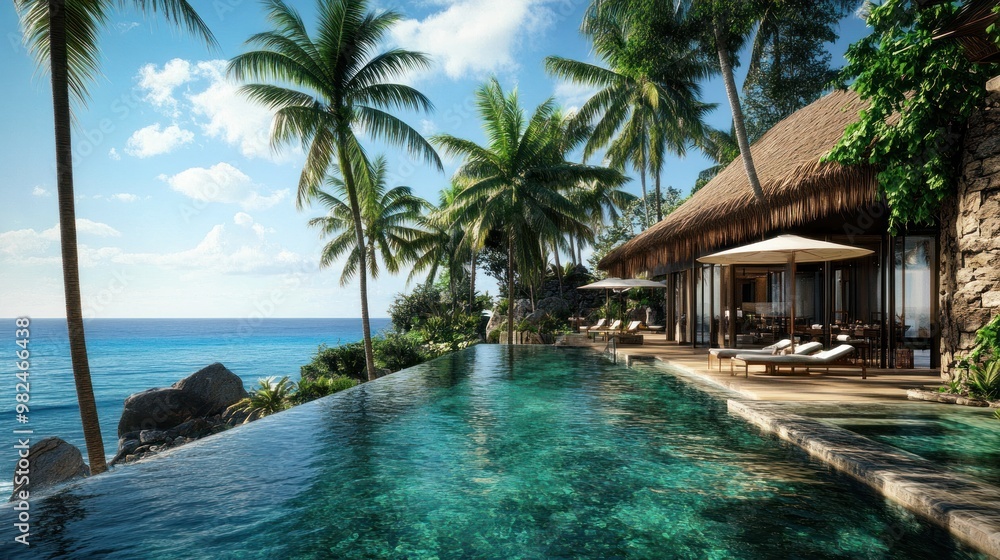 Luxury Villa with Infinity Pool overlooking the Ocean Luxury Villa with Infinity Pool overlooking the Ocean