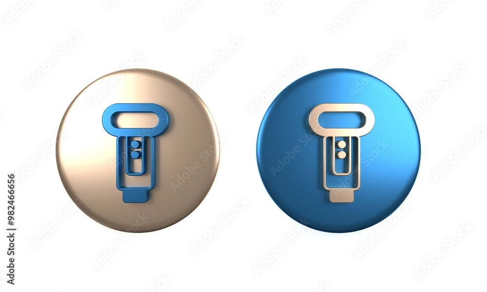 Colorful Photo camera flash icon isolated on white background. Circle button. 3D render illustration Colorful Photo camera flash icon isolated on white background. Circle button. 3D render illustration