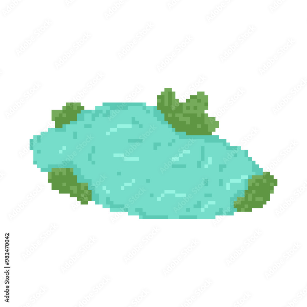 fresh clear lake pixel art fresh clear lake pixel art