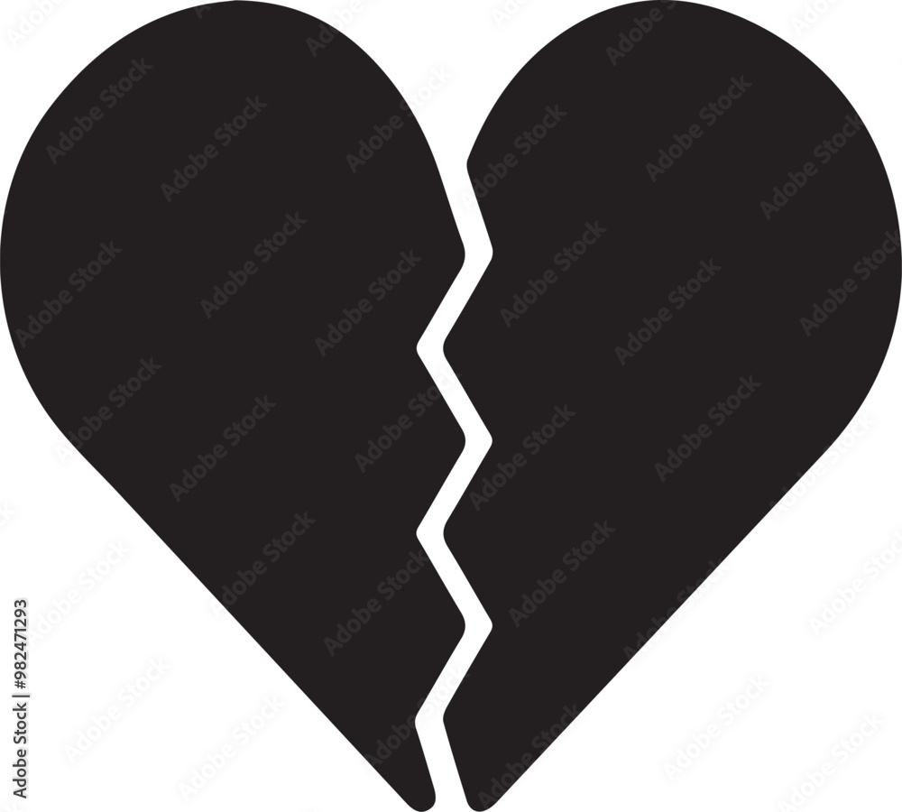 Fototapeta premium Love icon symbol vector image illustration 