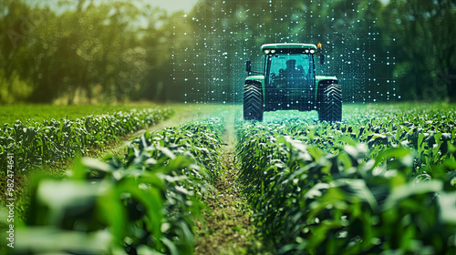 Biocomputing for Precision Agriculture: Optimizing Crop Management - Application of biocomputing for optimizing crop management and precision agriculture practices photo