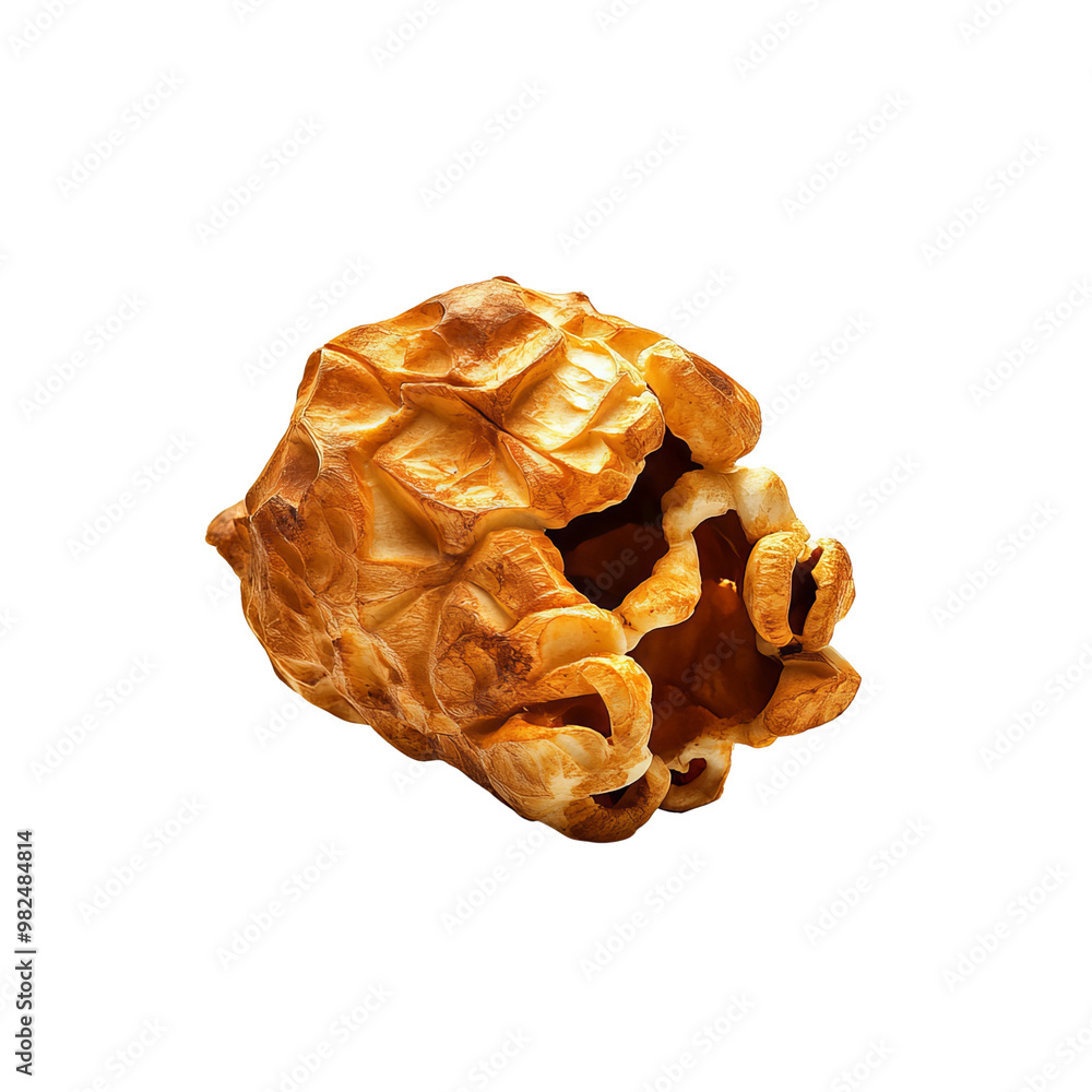 A beautifully textured, decorative object with intricate layers and a warm, golden hue, perfect for artistic displays or crafts. A beautifully textured, decorative object with intricate layers and a warm, golden hue, perfect for artistic displays or crafts.