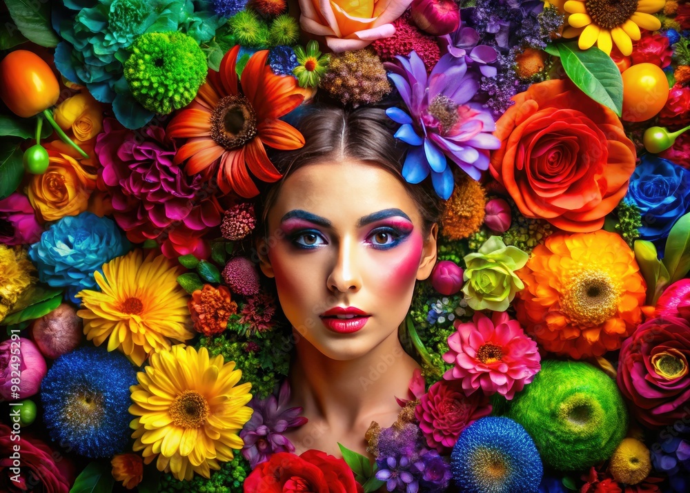 Vibrant hues create a captivating composition, reflecting personal style and color preferences in a harmonious balance of tones and shades. Vibrant hues create a captivating composition, reflecting personal style and color preferences in a harmonious balance of tones and shades.