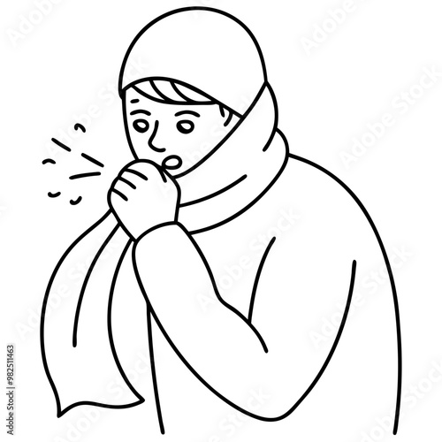 To catch a cold 