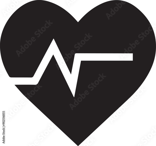 Love icon symbol vector image illustration
