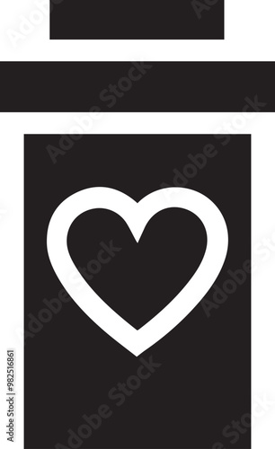 Love icon symbol vector image illustration
