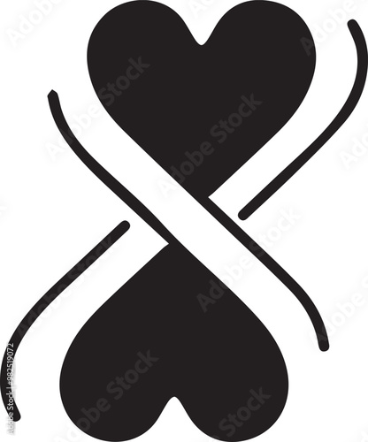 Love icon symbol vector image illustration
