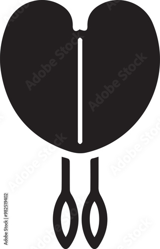 Love icon symbol vector image illustration
