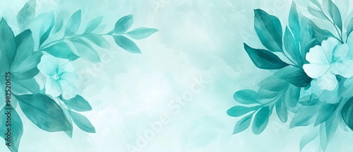 Elegant Mint Green to Turquoise Gradient with Subtle Textures for Depth in Modern Design Perfect for Backgrounds Wallpapers and Artistic Projects