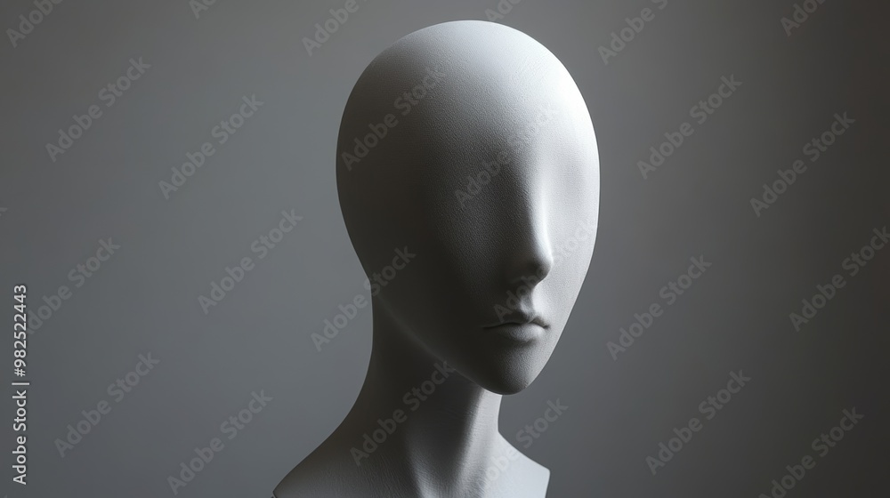A white head with a black face A white head with a black face