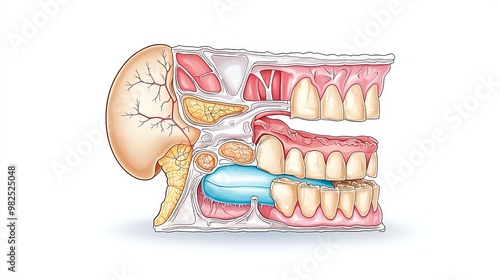 Detailed Anatomy of Human Tooth Structure and Jaw