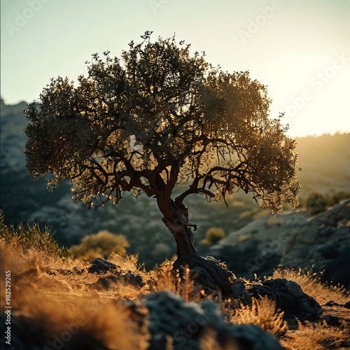 Lonely tree photo