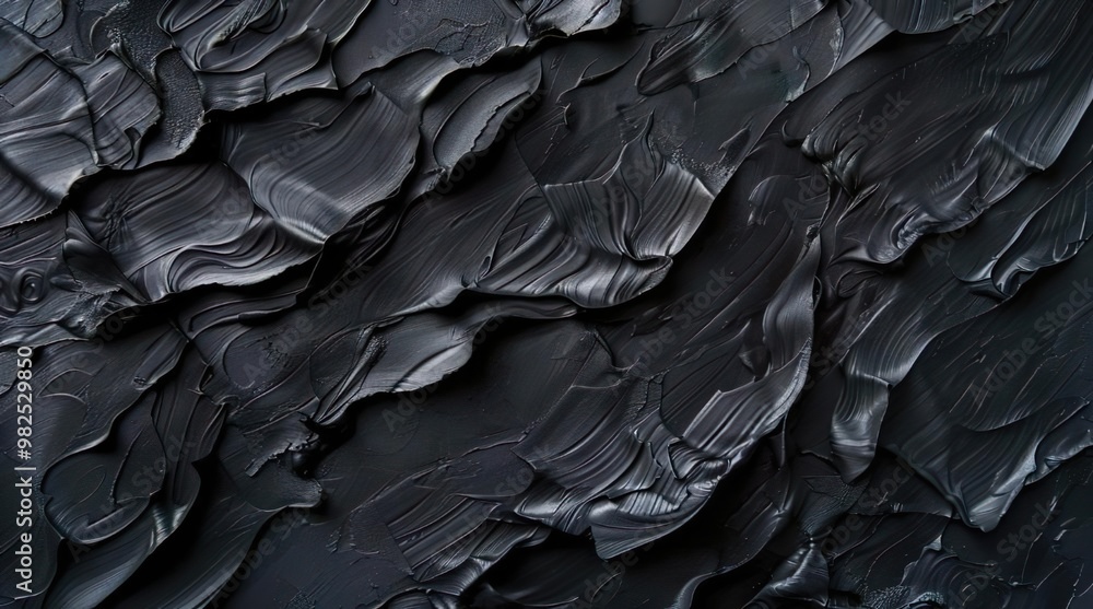 Obraz premium Dark Textured Abstract Surface