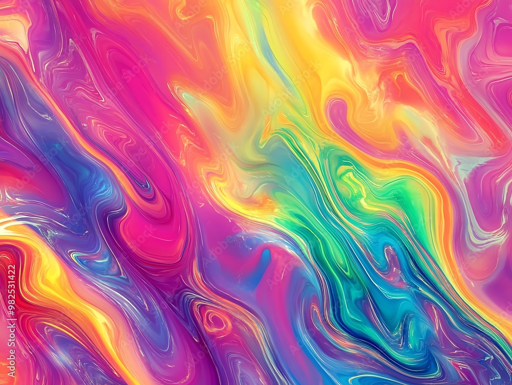 Vibrant Abstract Surreal Background with Neon Colors
Vibrant Abstract Surreal Background with Neon Colors