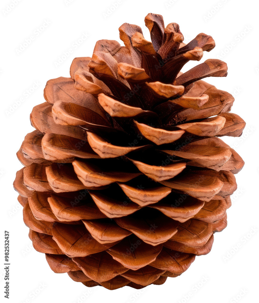 A pinecone for Christmas tree decoration plant white background freshness. A pinecone for Christmas tree decoration plant white background freshness.