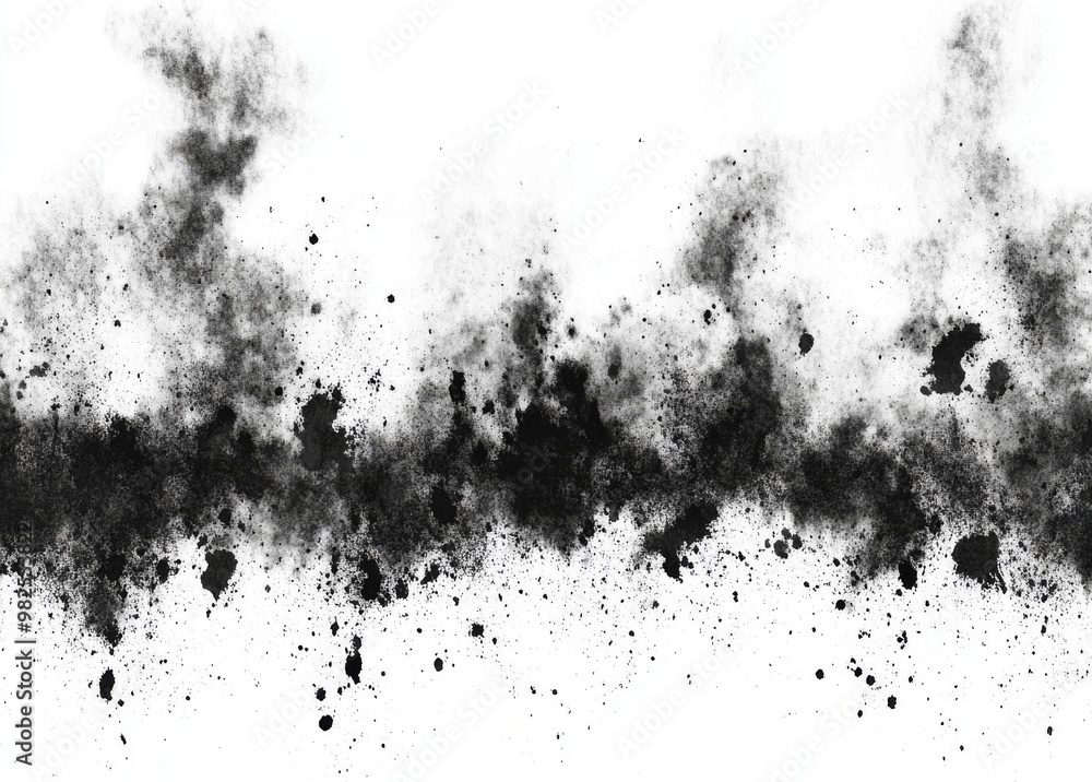 Fototapeta premium Overlay of subtle grain texture on grungy background. High resolution.