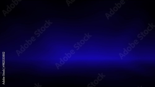 Blue and black color simple and classy 3D space modern design loop able gradient background