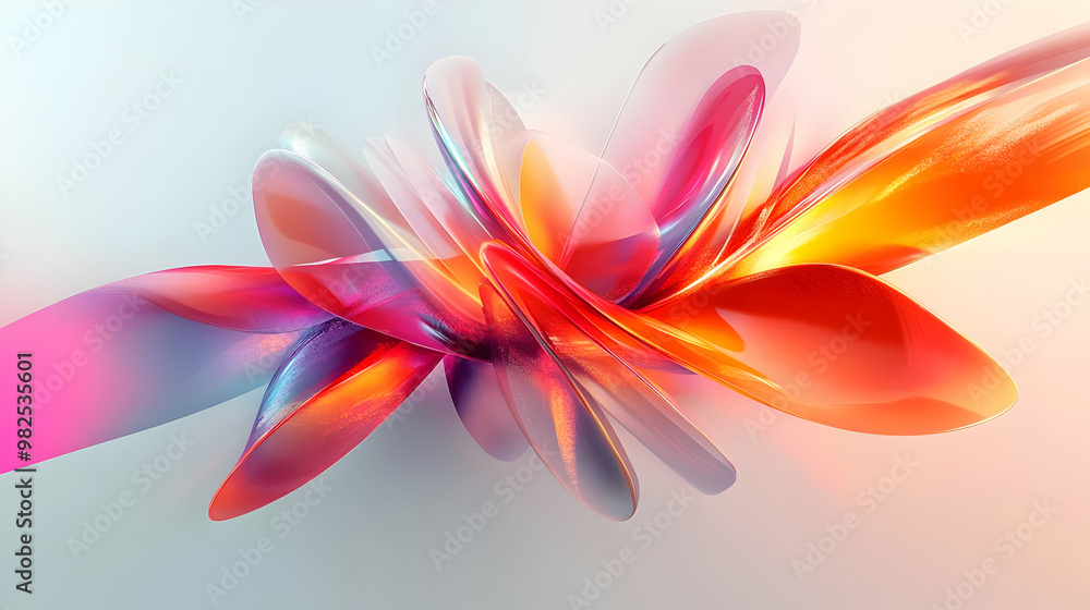 3D Glowing Abstract Art Icon on White Background for Eye-Catching Promotional Offers - Vibrant Digital Design Perfect for E-Commerce Marketing Campaigns 3D Glowing Abstract Art Icon on White Background for Eye-Catching Promotional Offers - Vibrant Digital Design Perfect for E-Commerce Marketing Campaigns