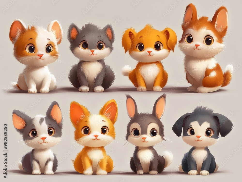 Cute Cartoon Animals Cute Cartoon Animals
