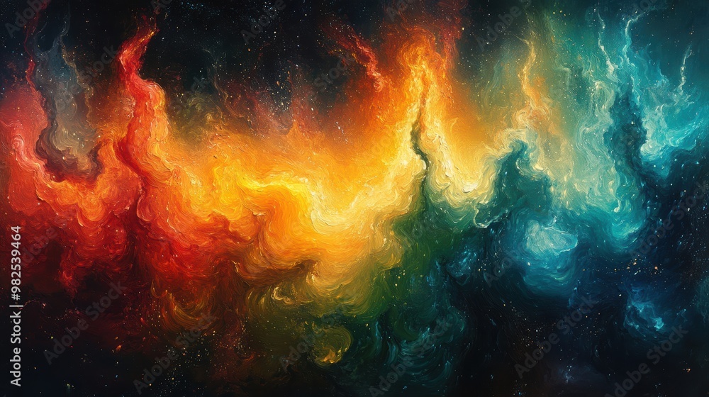 Fototapeta premium Cosmic Nebula