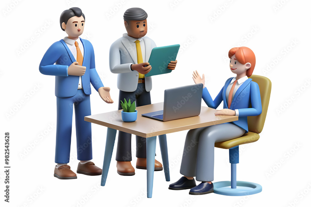 Flat Candid Business Meeting on Coupon Strategy: Illustrative Vector of Team Collaboration in Modern Office for Marketing and Promotions Flat Candid Business Meeting on Coupon Strategy: Illustrative Vector of Team Collaboration in Modern Office for Marketing and Promotions