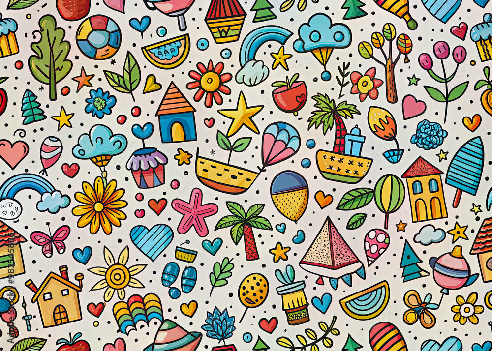 seamless pattern with birds and flowers seamless pattern with birds and flowers