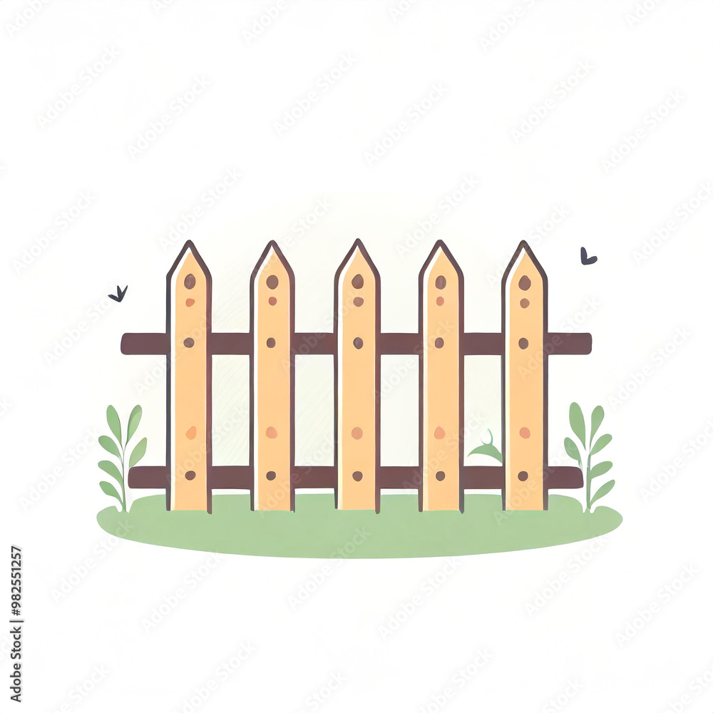 Płot ilustracja Płot ilustracja