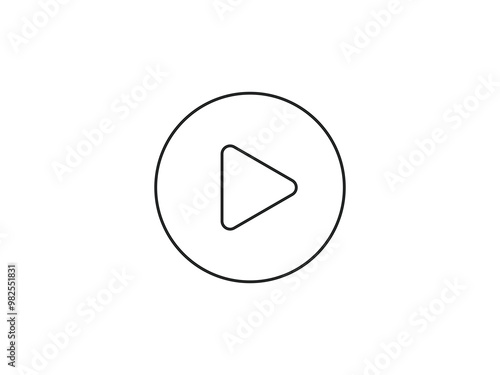 play vector icon