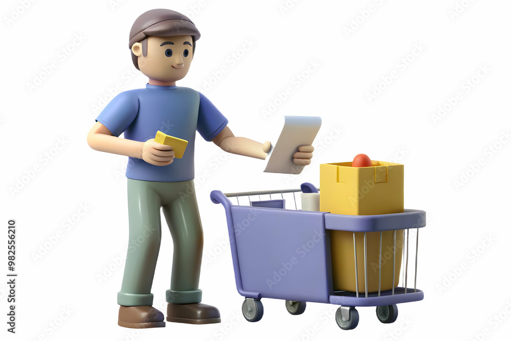 3D Candid Shopper Using Paper Coupon at Checkout in Retail Store - Engaging Consumer Experience for Marketing Content on Coupon Promotions 3D Candid Shopper Using Paper Coupon at Checkout in Retail Store - Engaging Consumer Experience for Marketing Content on Coupon Promotions
