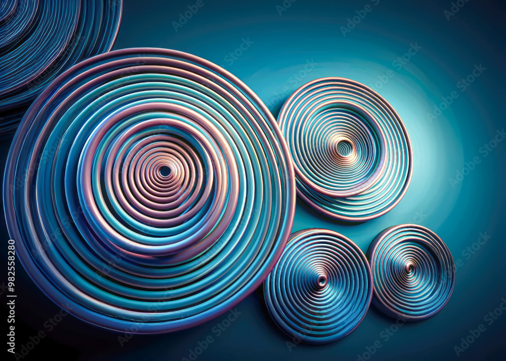 abstract background with circles abstract background with circles