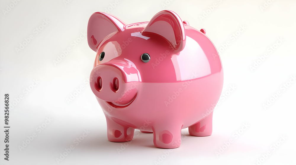 3D Icon of Isolated Savings Bond and Piggy Bank on White Background - Modern Vector Design for Financial Planning and Investment Concepts 3D Icon of Isolated Savings Bond and Piggy Bank on White Background - Modern Vector Design for Financial Planning and Investment Concepts