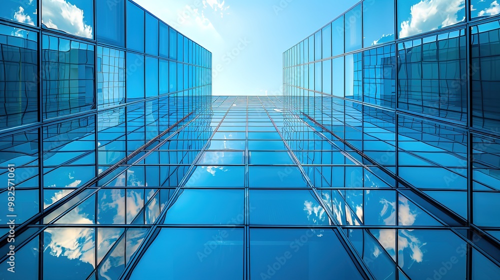 A captivating view of the background with modern commercial high - rise buildings. The buildings have sleek and stylish designs. They stand tall and proud, reaching towards the sky. There are large gl A captivating view of the background with modern commercial high - rise buildings. The buildings have sleek and stylish designs. They stand tall and proud, reaching towards the sky. There are large gl