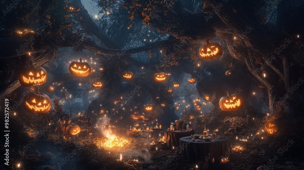 Halloween party. Halloween party.