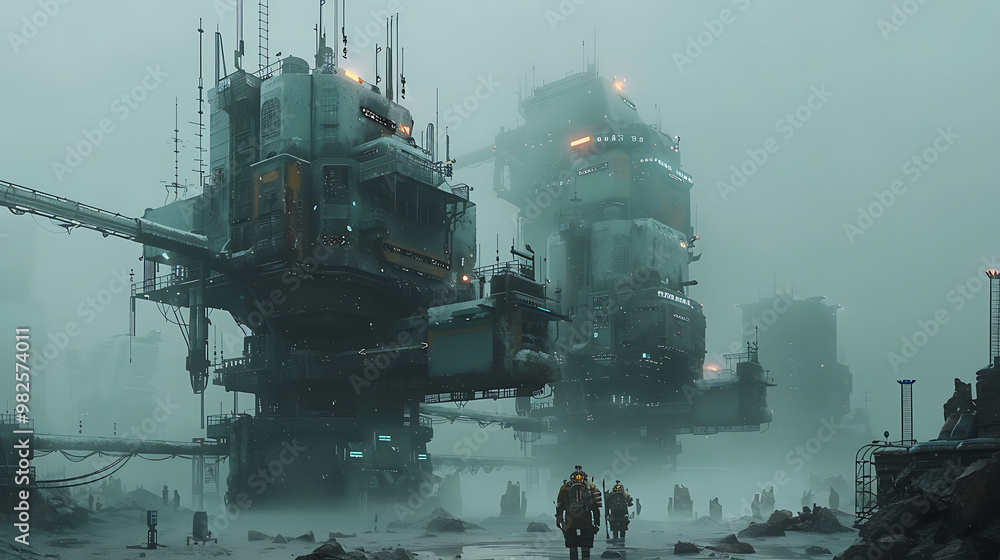 steampunk future building steampunk future building