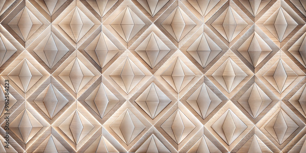 Wooden textured surface with diamond pattern Wooden textured surface with diamond pattern