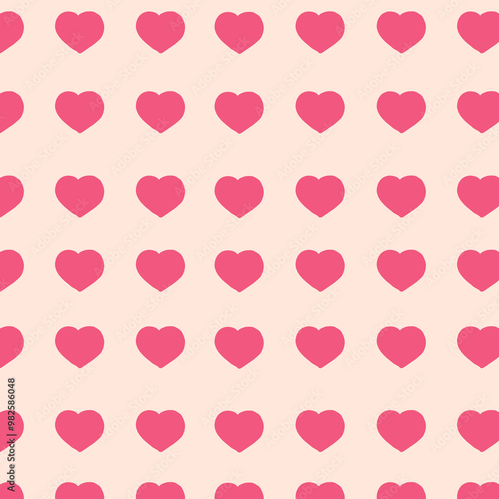 seamless background with hearts seamless background with hearts