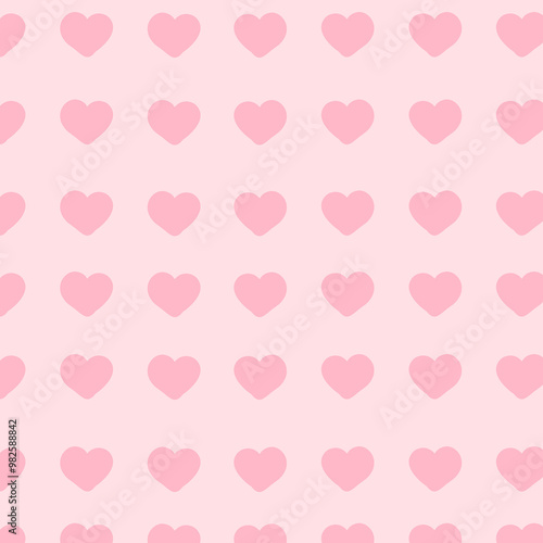 seamless pattern with hearts