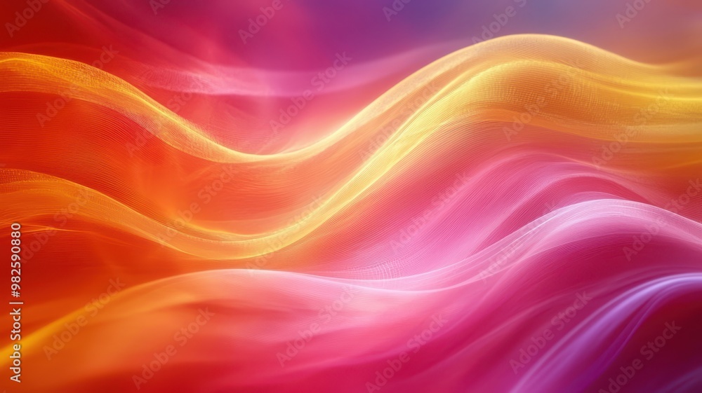 Vibrant, flowing waves of color create a stunning background, perfect for modern design or artistic projects. Vibrant, flowing waves of color create a stunning background, perfect for modern design or artistic projects.