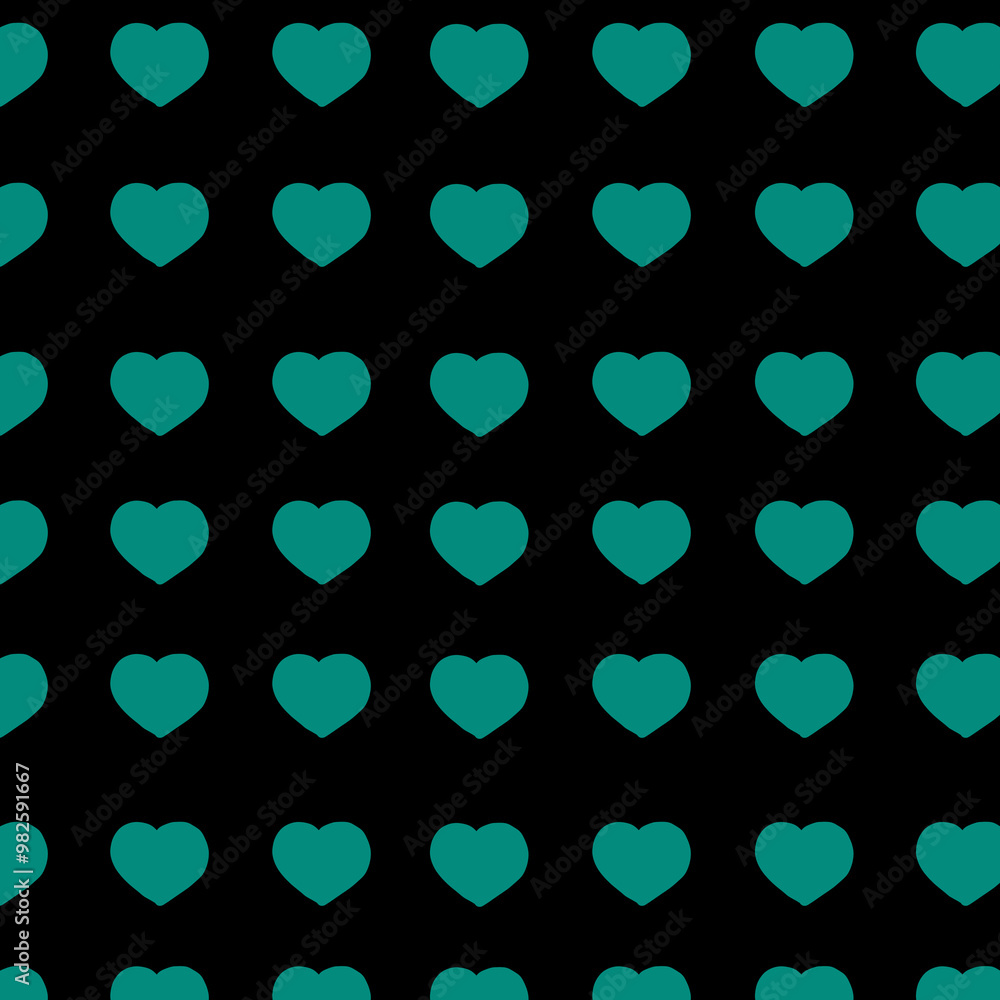 seamless pattern with hearts seamless pattern with hearts