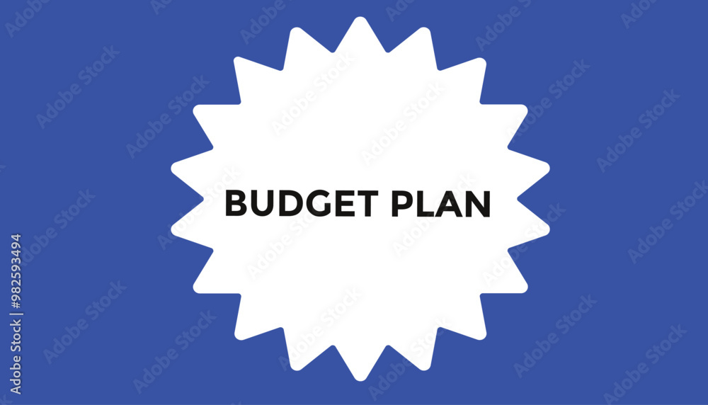 Budget plan button web banner templates. Vector Illustration
Budget plan button web banner templates. Vector Illustration
