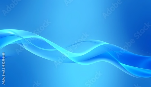 abstract light blue wave background