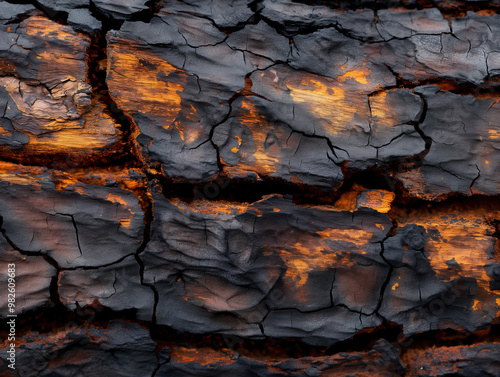Burnt Wood Texture