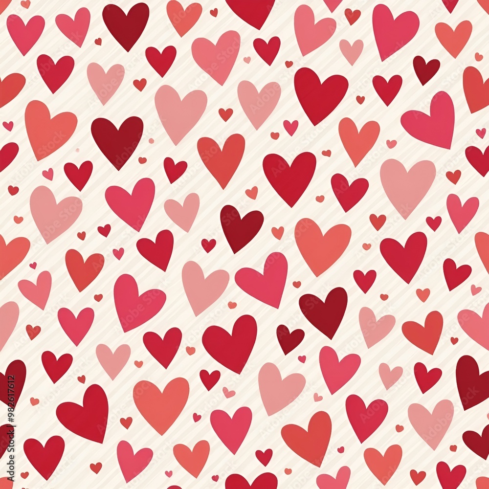 seamless pattern with hearts seamless pattern with hearts