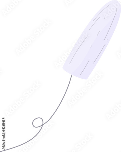 Menstruation tampons illustration 