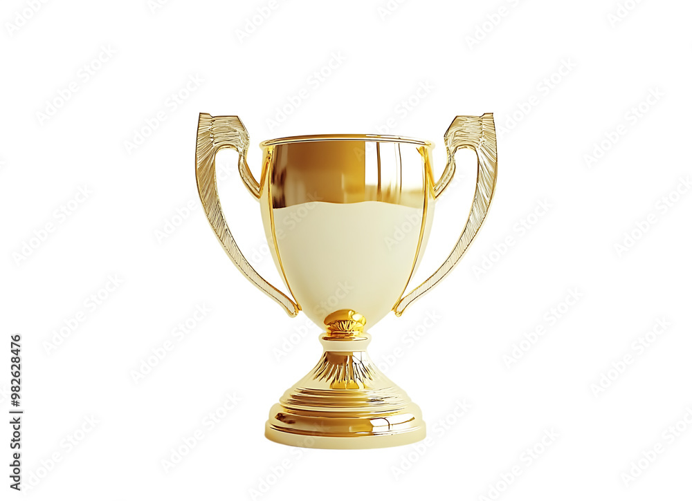 Golden Trophy, Symbol of Achievement and Success Golden Trophy, Symbol of Achievement and Success