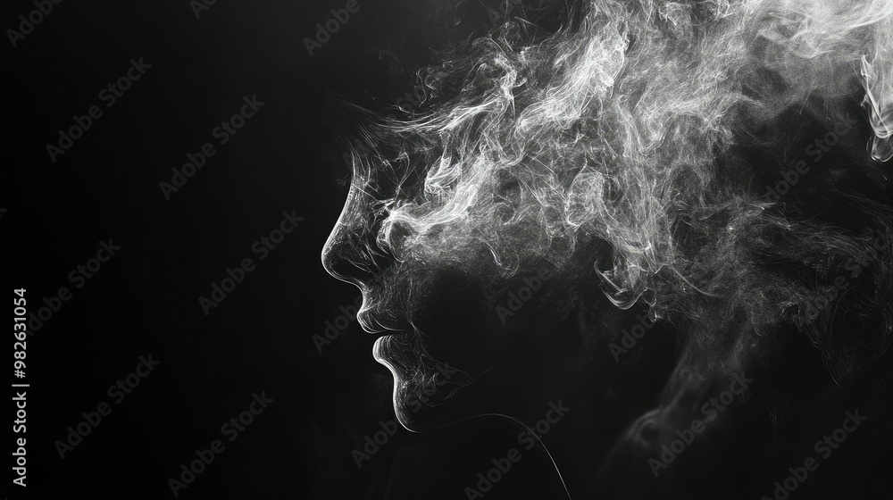 Smoke spiraling upward against a dark background, with plenty of space left clear for text. The smoke movement creates a captivating visual effect. Smoke spiraling upward against a dark background, with plenty of space left clear for text. The smoke movement creates a captivating visual effect.